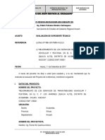 Informe de EVALUACION - ACOBAMBA