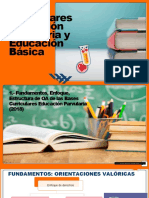 Bases Curriculares Educación Parvularia y Educación Básica CLASES 2