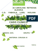Caso Clinico, Mucocele - Reynosa Alegria Diana Carolina