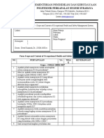 FORM INSPEKSI 1.02 - Scope and Context of Occupational Health and Safety Management System