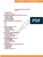 4-Cartilage MCQ Asnan Ainshams DR - Zahra 2020