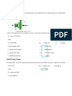 Power consumtion for Service Water Pump B