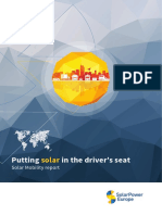SolarPower Europe Solar in The Driving Seat Solar Mobility Report PDF