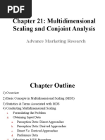 Chapter 21: Multidimensional Scaling and Conjoint Analysis: Advance Marketing Research