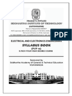 EEE Department Regulations and Course Structure