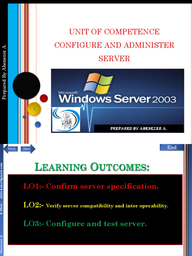 Configure And Administer Server Pdf