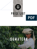 PRICE LIST SUMATERA DAN JAWA