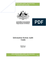 Information System Audit Guide: Australian Government Department of Defence