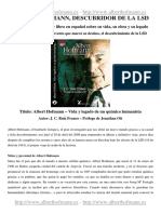 Albert Hofmann Libro Textos PDF