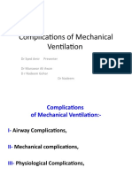 Complications of Mechanical Ventilation