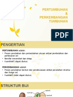 Pertubuhan Dan Perkembangan Tumbuhan