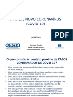 Manejo de Casos Suspeitos de Sindrome Respiratoria Pelo COVID 19 PDF
