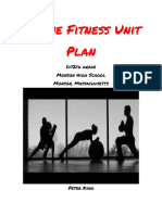 Online Fitness Unit Plan: 11/12th Grade Monson High School Monson, Massachusetts