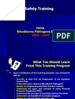 OSHA Bloodborne Pathogens Standard Training