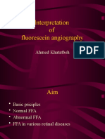 Interpretation of fluorescein angiography