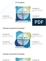 4 Blocker Powerpoint Template