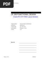 Cf.250 Functional Design: Oracle R12 AP PARD Layout Solution