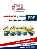 Folleto English Academy