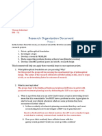 Phase I Research Organization Document 2020 2 1