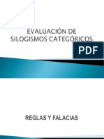 4.2 Evaluación de Los Silogismos Categóricos-Reglas y Falacias
