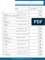 Comparative and Superlative Predictions Breakout Room Activity PDF