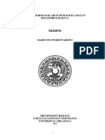 Uji Bakteriologis Air Sumur Di Kecamatan Semampir Surabaya PDF