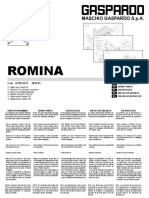 Spare Parts ROMINA (2019-01 G19531373 IT-EN-DE-FR-ES) PDF