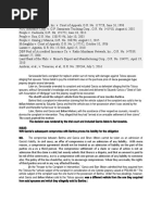 Issue: W/N Garcia's Subsequent Compromise With Bartina Proves His Liability For The Obligation NO