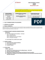 Carthage Central School District Board of Education Agenda May 11, 2020