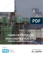 (Document Title) : Covid-19 Protocols For Construction Sites