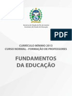 Governo do Rio estabelece currículo mínimo para Curso Normal