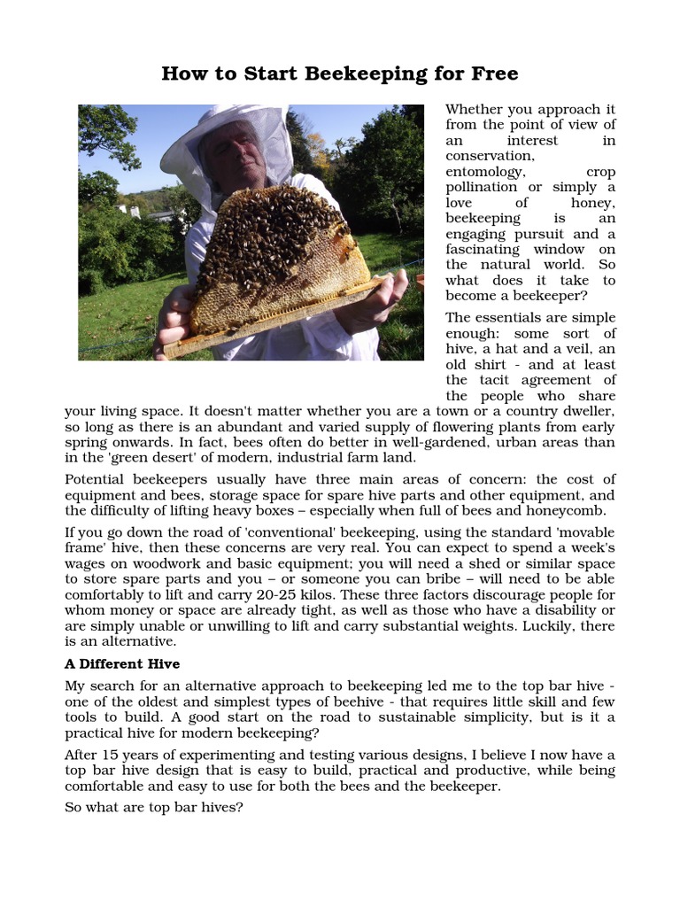 FREE BEEKEEPING RESOURCES intelligence overview