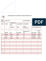 Lista e Pjesëmarrëve - Garuesëve - Menyra e Pagesës Në Bankë - CERD Kosova LLC