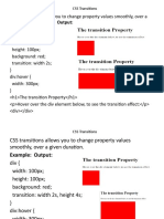 CSS Transition and Animation