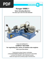 Hunger VKM3.1 Valve Griding Machine PDF