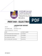 Lab Report Electronic