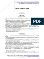 Codul Muncii 2019 Intreg