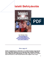 Tudatalatti Befolyasolas