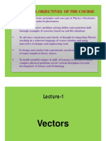 Lecture-1 (Vectors) PDF