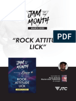 "Rock Attitude Lick": MARCH 2020