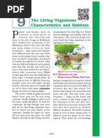 The Living Organisms - Characteristics and Habitats: 9.1 O S W T L