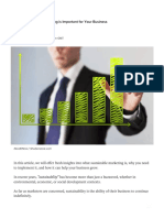 Why Sustainable Marketing Is Important For Your Business PDF