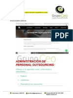 Administración de Personal Outsourcing