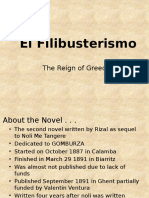 El Filibusterismo: The Reign of Greed