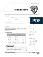 Racionalización: Colegio MATH FREDT Especialistas en Matemática