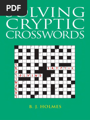 solving cryptic crosswords pdf pdf crossword