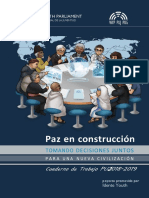 Paz en Construcción: Cuaderno de Trabajo PUJ 2018-2019