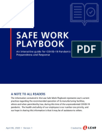 Safe Work Playbook LERSA COVID 19 PDF