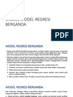 Model Regresi PDF