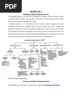 Meaning of Indian Financial System